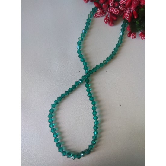 Бусины стеклянные Биконе 4 мм №18В, цена за 50 шт